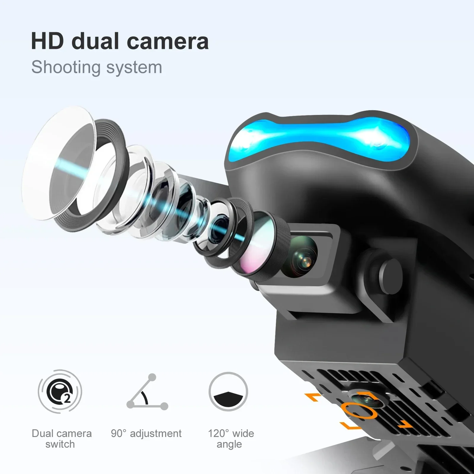 Drone Rc E99 - E99 K3 Pro 4K Drone Dobrável