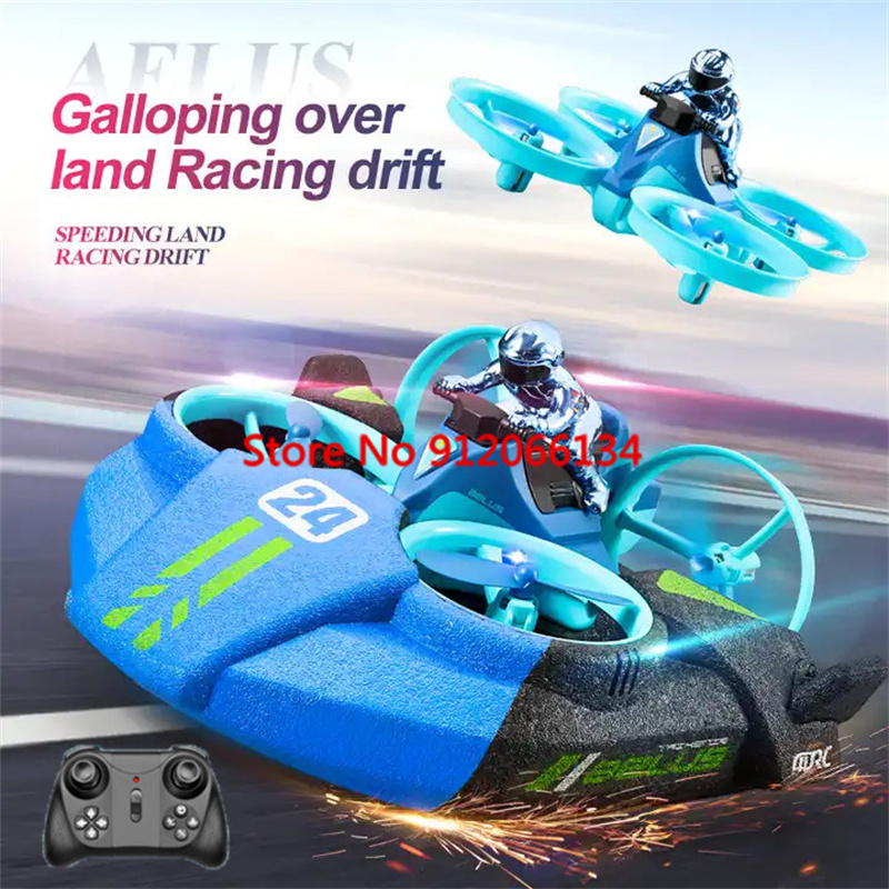 Drone Rc Game - Avião, Carro e Barco RC 2.4G