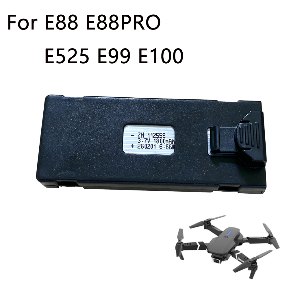 Drone Rc E99 - Bateria recarregável Li-ion para RC Drone,