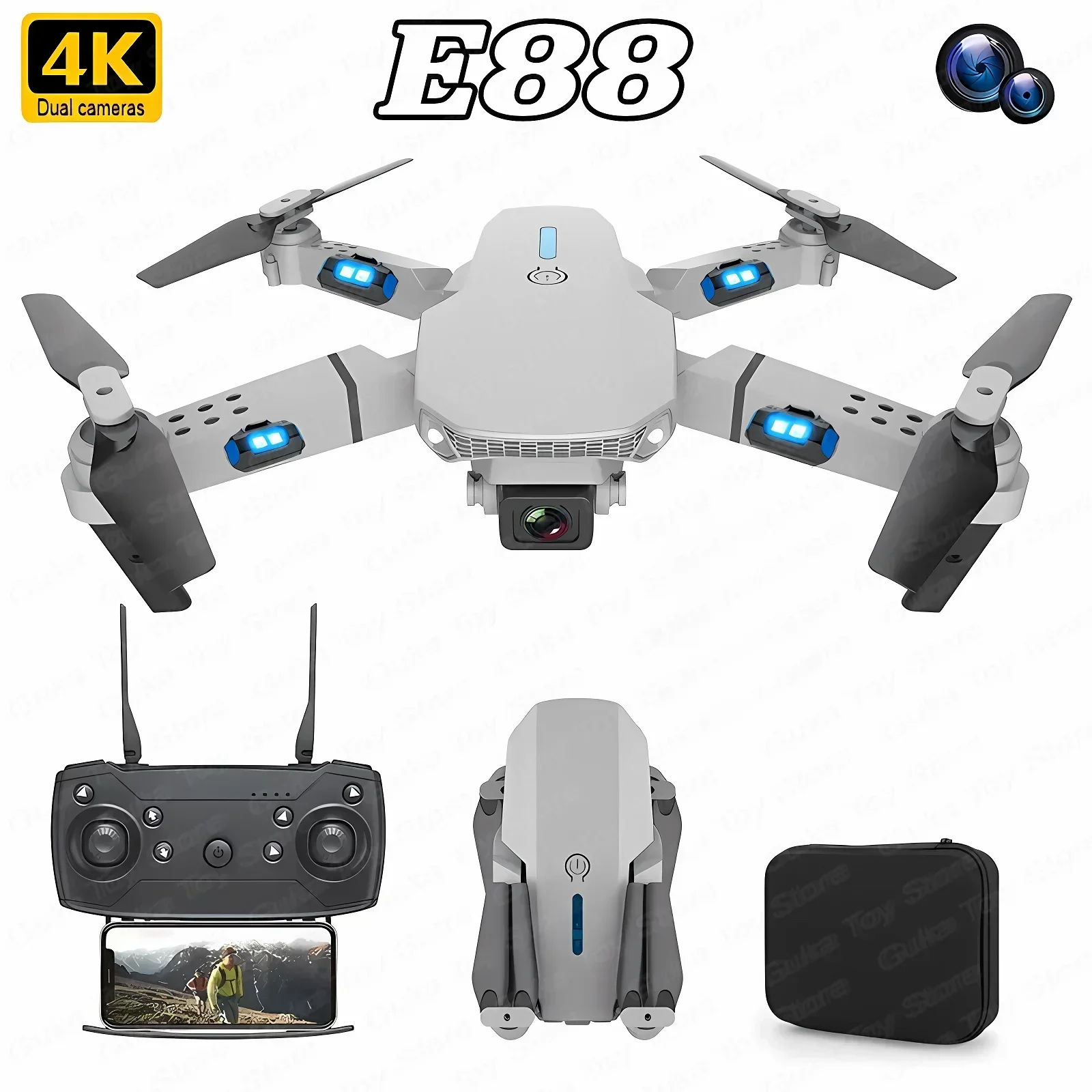 Drone Rc Holder - E88 pro wifi fpv drone grande