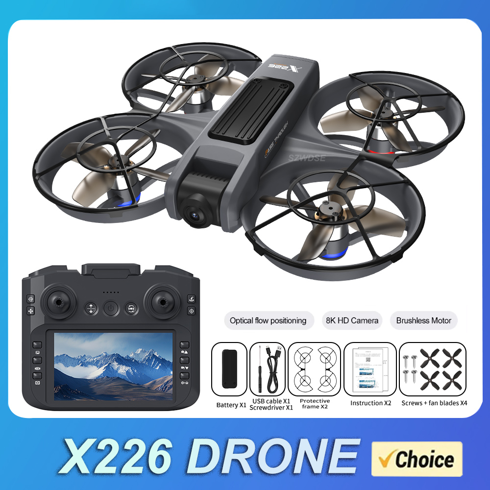 Drone Rc With Screen - NOVO Drone RC X226 2.4G 5G