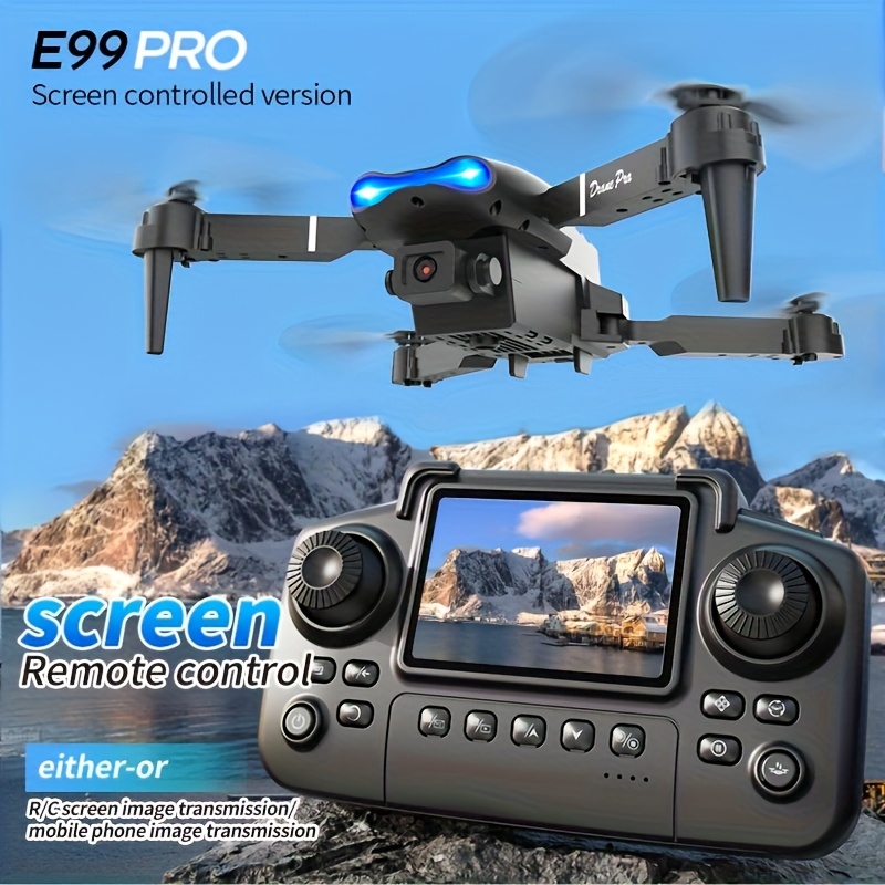 Drone Rc E99 - 2026 Novo Drone Dobrável E99 PRO