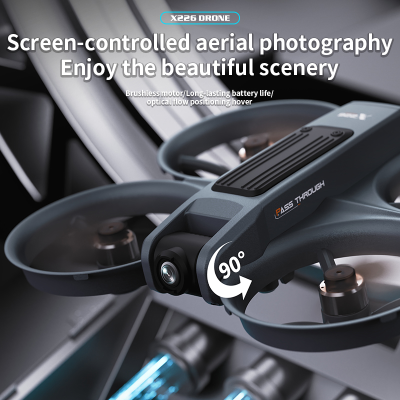 Drone Rc X226 - X226 drone profissional 4k hd câmera