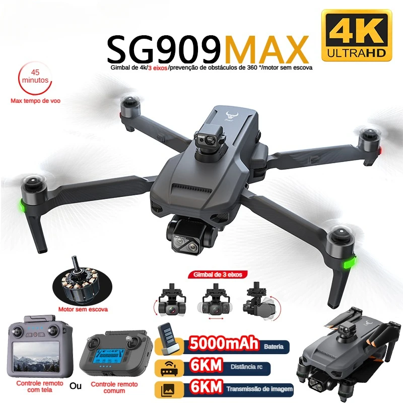 Drone Rc Harness - Zll sg909 sg909max drone profissional com