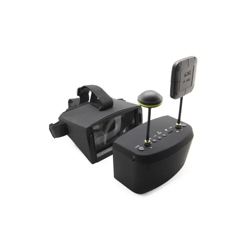 5.8g óculos 40ch 5 Polegada 80 - Fpv Goggles Headset avaliação e preço