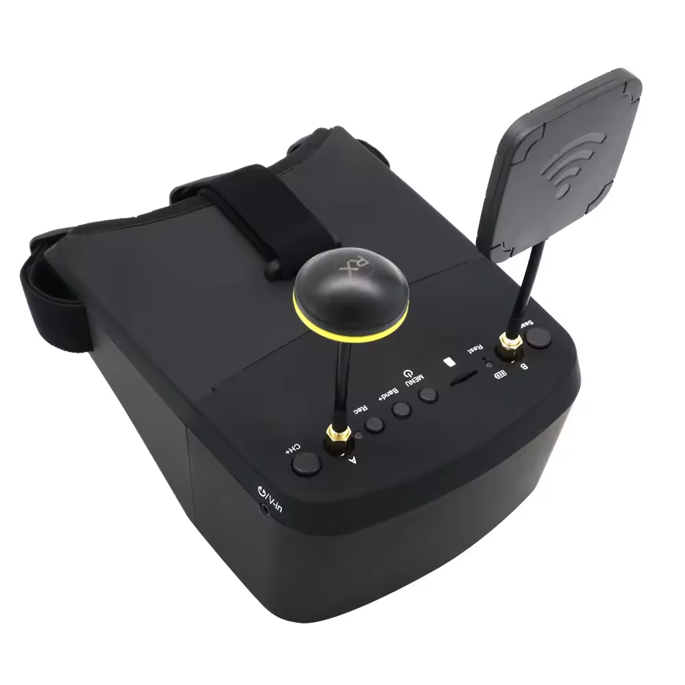 5.8g óculos 40ch 5 Polegada 80 - Fpv Goggles Headset avaliação e preço