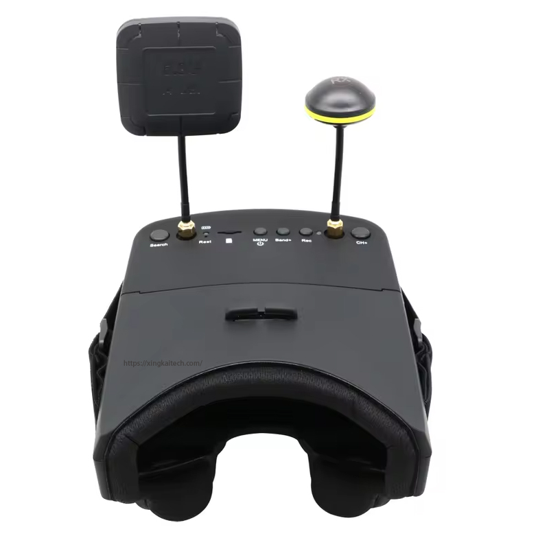 5.8g óculos 40ch 5 Polegada 80 - Fpv Goggles Headset avaliação e preço