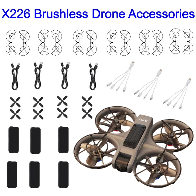 Acessórios para Drone X226: Ba - Drone Rc X226 avaliação e preço