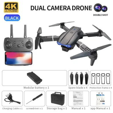 E99 K3 Pro 4K Drone Dobrável C - Drone Rc E99 avaliação e preço