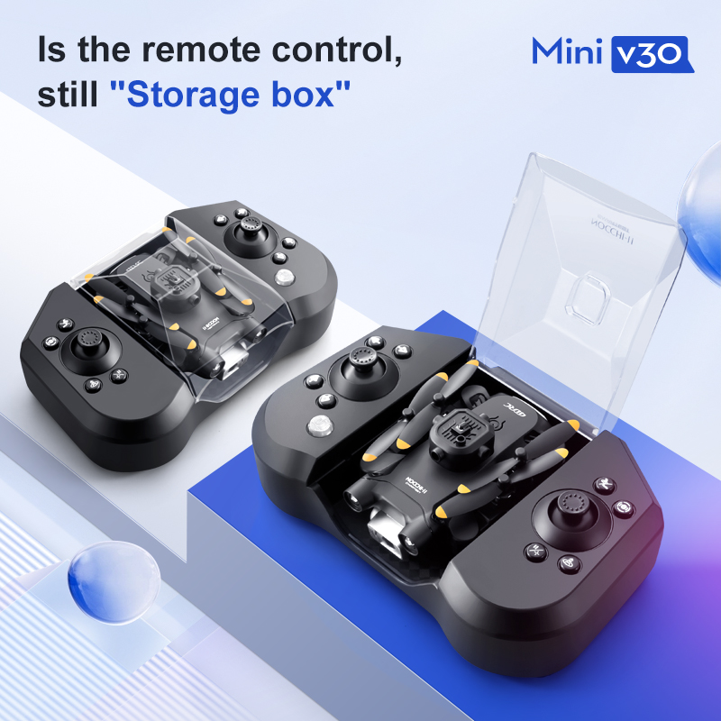 Mini drone v30 wifi fpv com câ - Drone Rc Holder avaliação e preço
