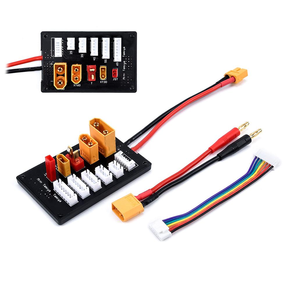 Hobbymate xt30 xt60 xt90 jst t - Lipo Parallel Charging Board avaliação e preço