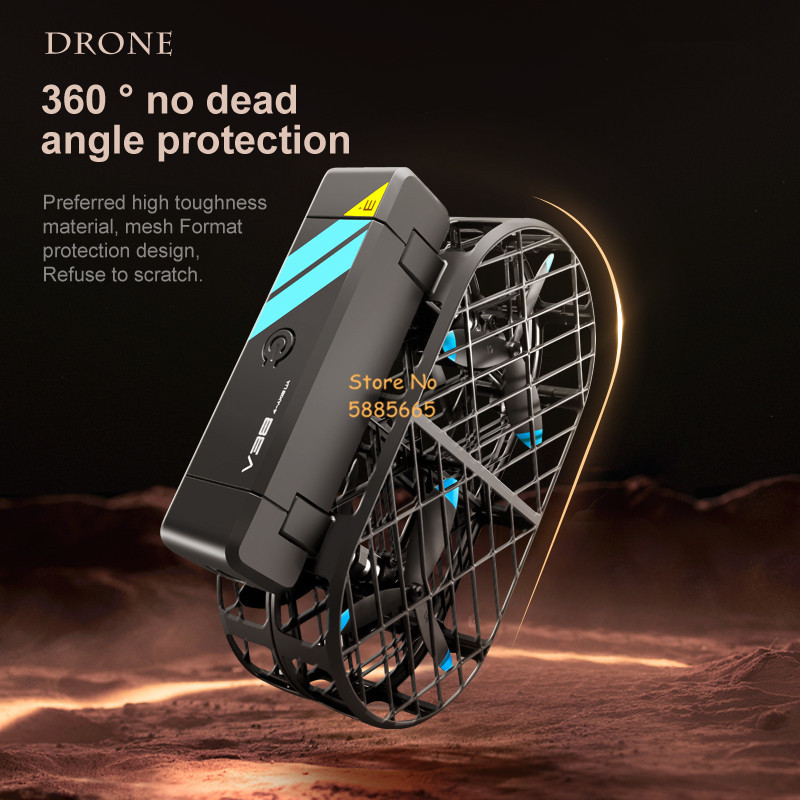 Câmera HD 8K 360 °   Proteção  - Drone Rc Harness avaliação e preço
