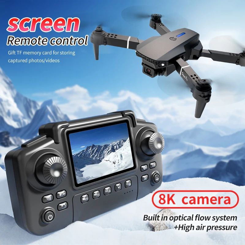 Drone Profissional E88 PRO com - Drone Rc Holder avaliação e preço