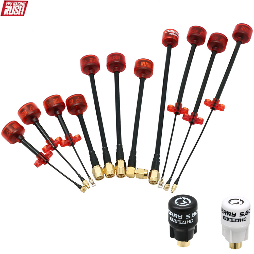 Rush cereja fpv 5.8g antena lh - Analog Fpv Transmitter avaliação e preço