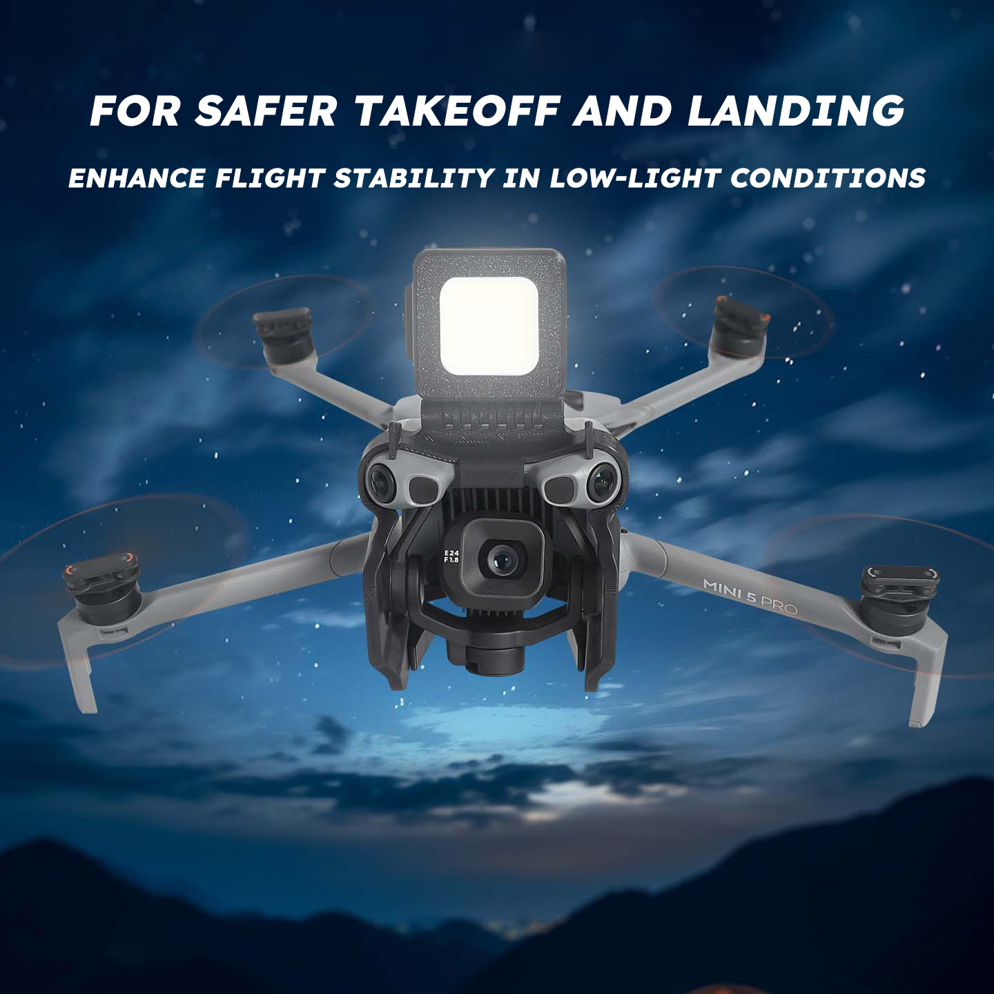 Luz de Voo Noturno para DJI Mi - Drone Rc Dji avaliação e preço