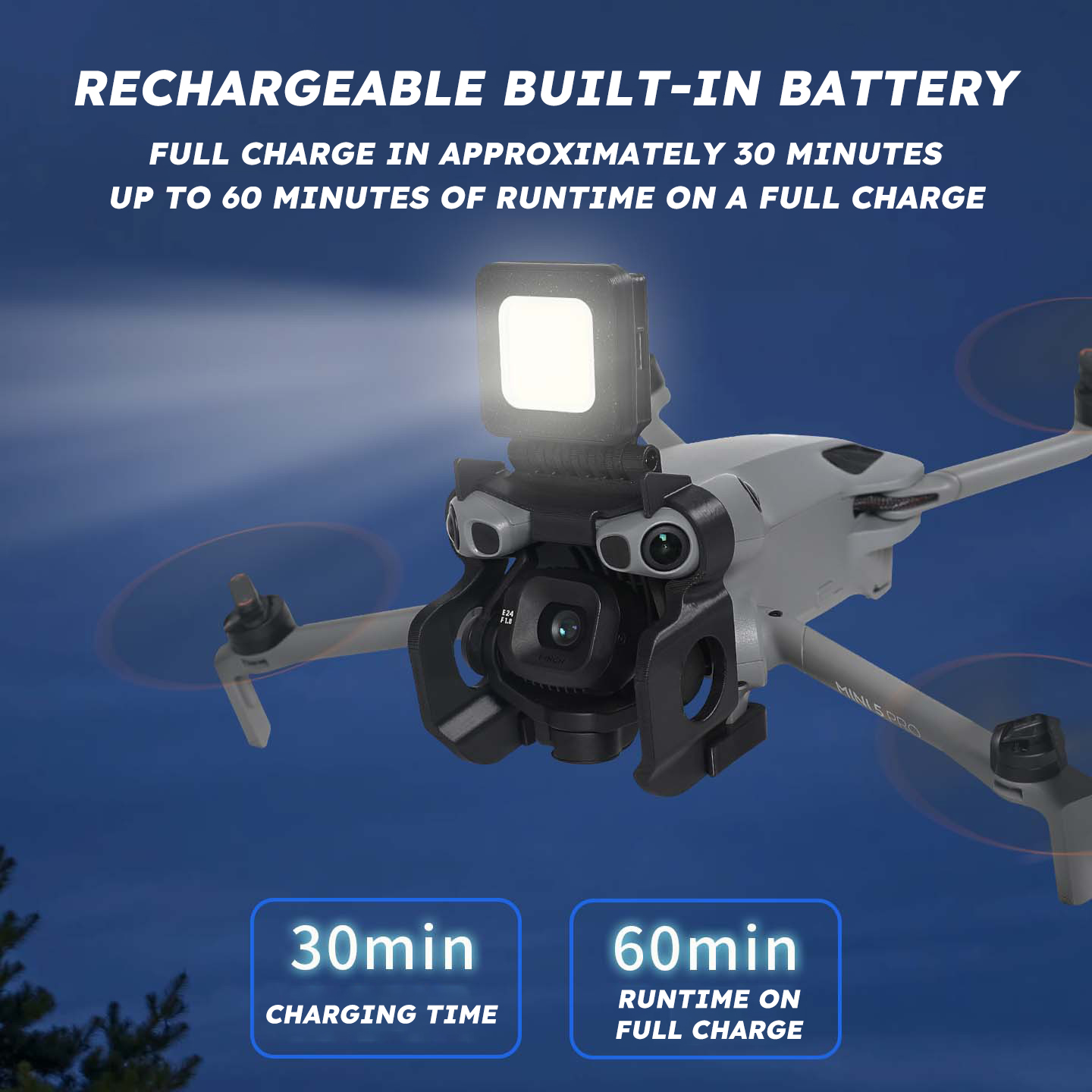 Luz de Voo Noturno para DJI Mi - Drone Rc Dji avaliação e preço