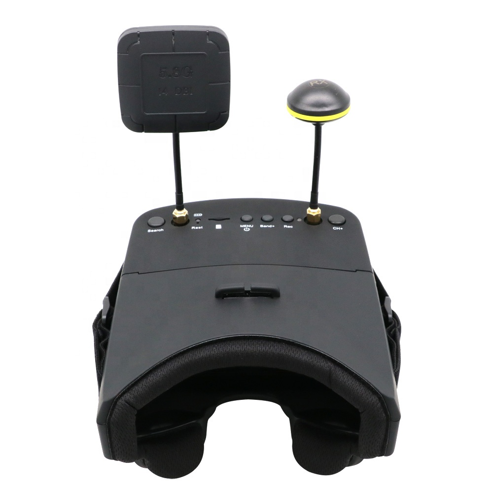 Óculos FPV EV800D 5.8G 40CH 5  - Fpv Goggles Headset avaliação e preço