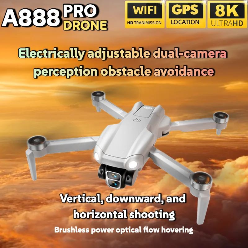 Drone RC Original A888 Dobráve - Drone Smart Rc Foldable avaliação e preço