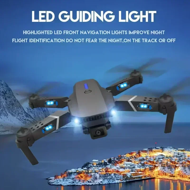 E88 pro wifi fpv drone grande  - Drone Rc Holder avaliação e preço