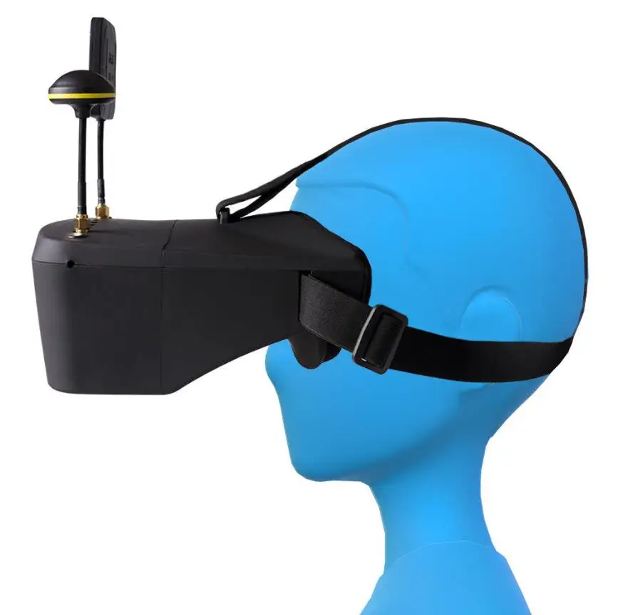 Óculos FPV EV800D SmCp5.8G 40C - Fpv Goggles Headset avaliação e preço