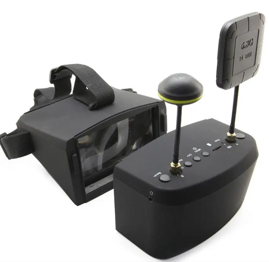 Óculos FPV EV800D SmCp5.8G 40C - Fpv Goggles Headset avaliação e preço