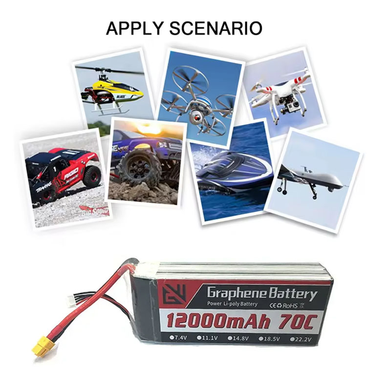 Bateria RC 14.8V 12000mAh 4S L - Drone Rc Game avaliação e preço