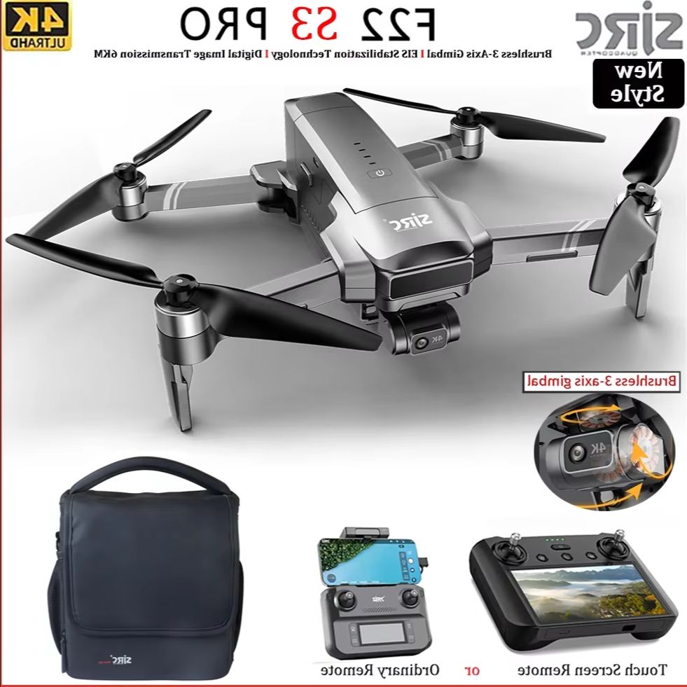 Quadricóptero RC dobrável SJRC - Drone F22 Rc avaliação e preço