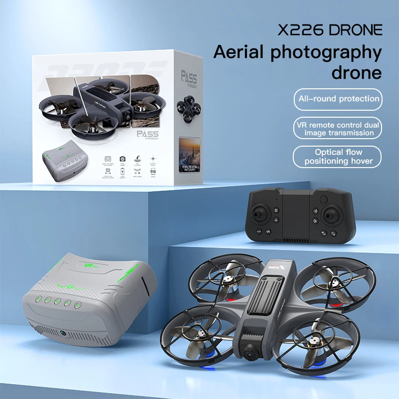 Drone VR Xiaomi X226 8K com Câ - Drone Rc X226 avaliação e preço