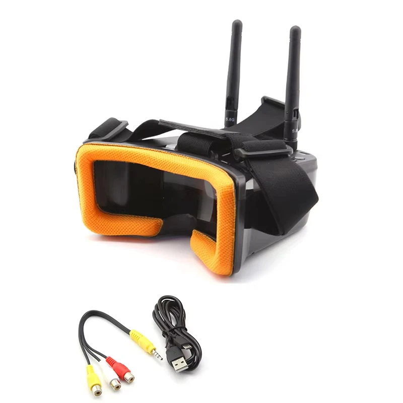 Óculos FPV UniFlyLS-VR009 5.8G - Fpv Goggles Headset avaliação e preço