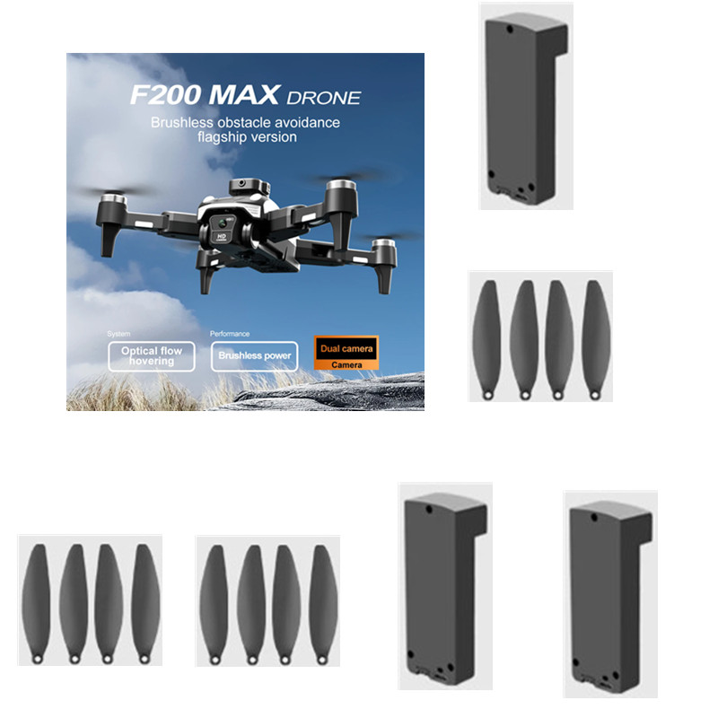 Bateria para Drone F200, Peças - Drone V196 Rc avaliação e preço