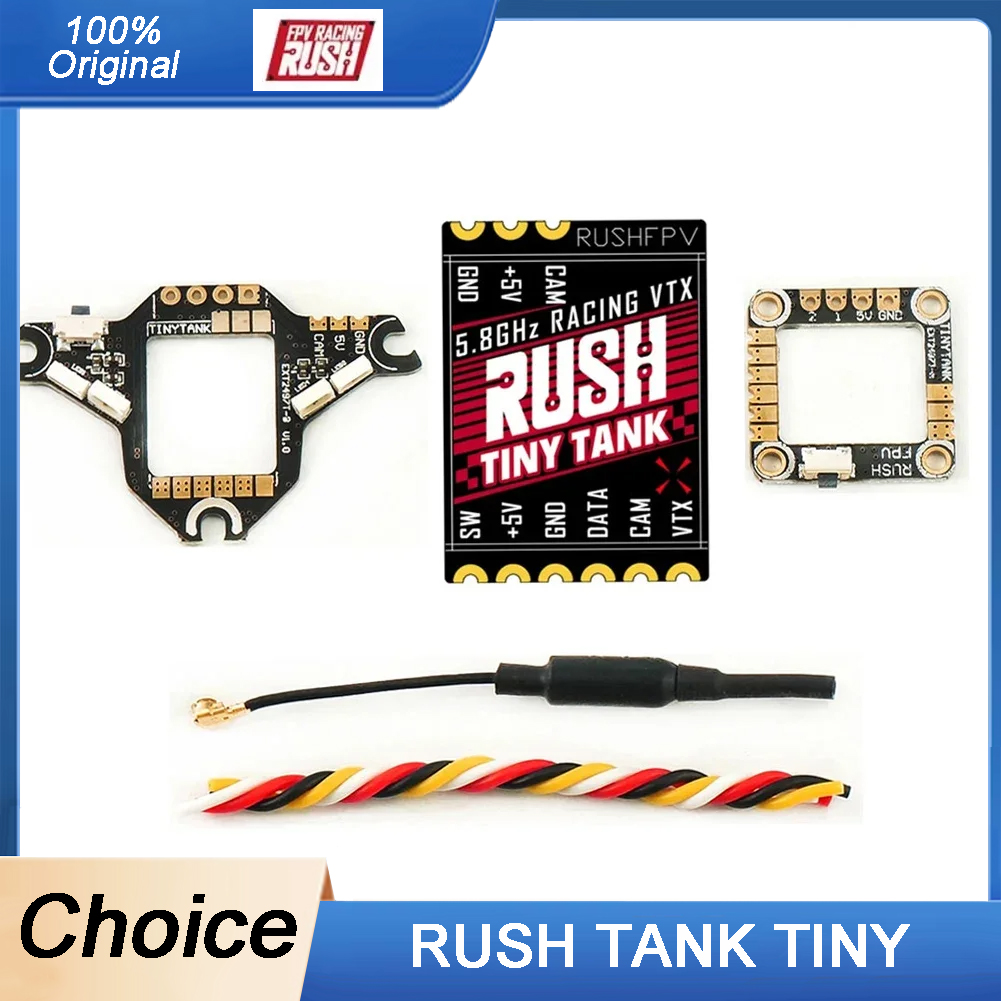 RUSHFPV Tiny Tank VTX 5.8GHz 3 - Analog Fpv Transmitter avaliação e preço