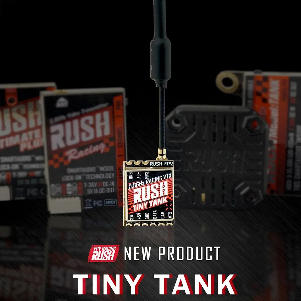 RUSHFPV Tiny Tank VTX 5.8GHz 3 - Analog Fpv Transmitter avaliação e preço