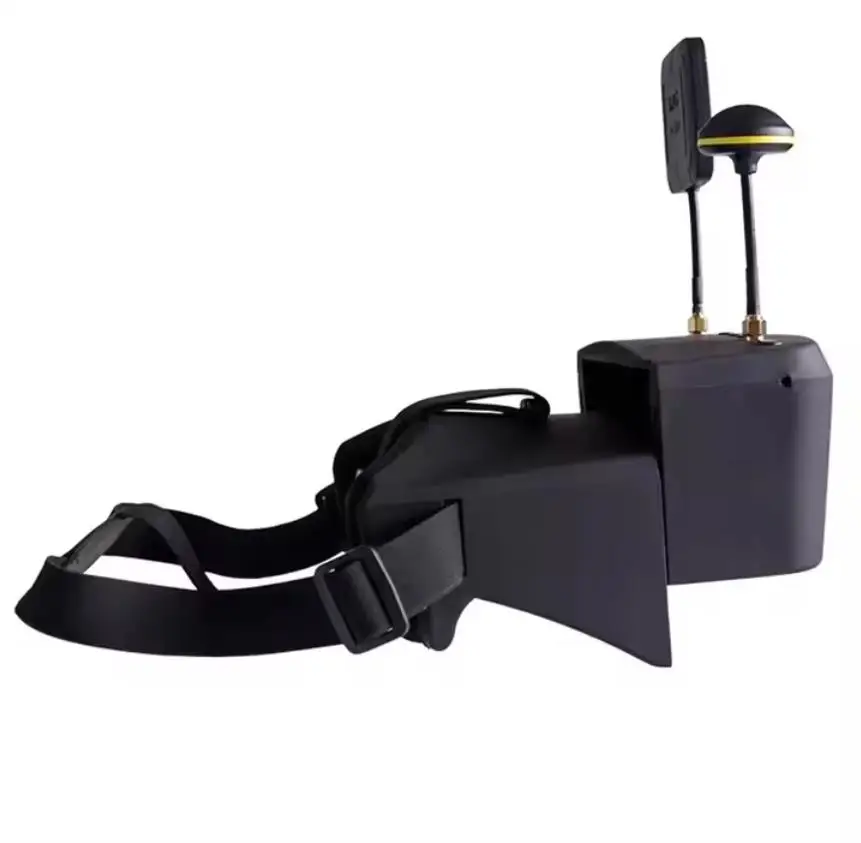 Óculos FPV SmCp5.8G 40CH de 5  - Fpv Goggles Headset avaliação e preço