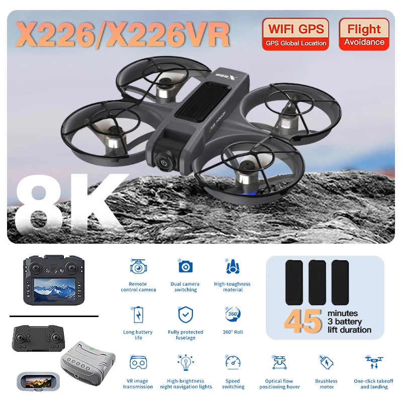 Drone RC Original X226 X226VR  - Drone Rc X226 avaliação e preço