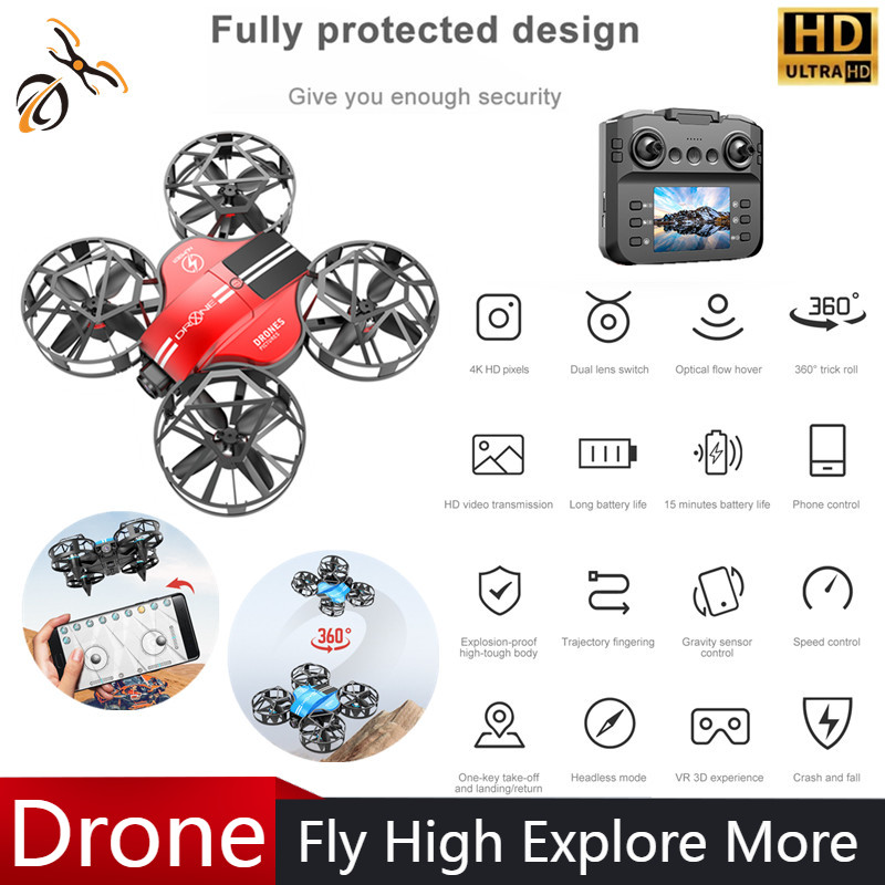 NEW Mini Drone 812PRO professi - Drone Rc Harness avaliação e preço