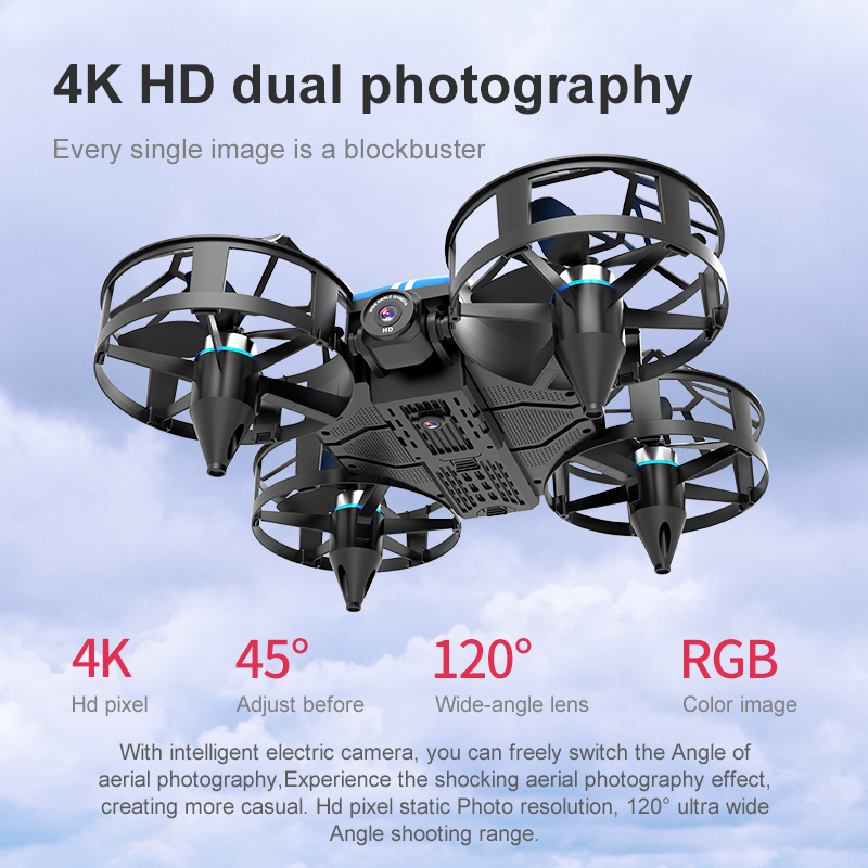 NEW Mini Drone 812PRO professi - Drone Rc Harness avaliação e preço
