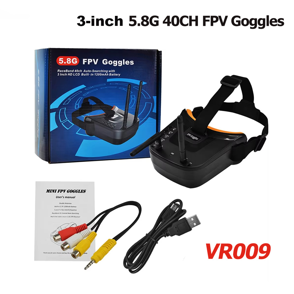 VR009 FPV Óculos de Vídeo 3 Po - Drone Rc With Screen avaliação e preço
