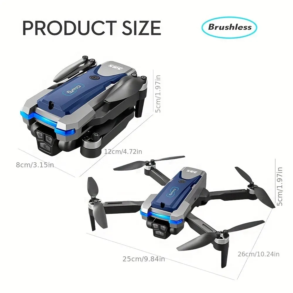 Dobrável RC S8S GPS Drone, 5G  - Drone Rc Holder avaliação e preço