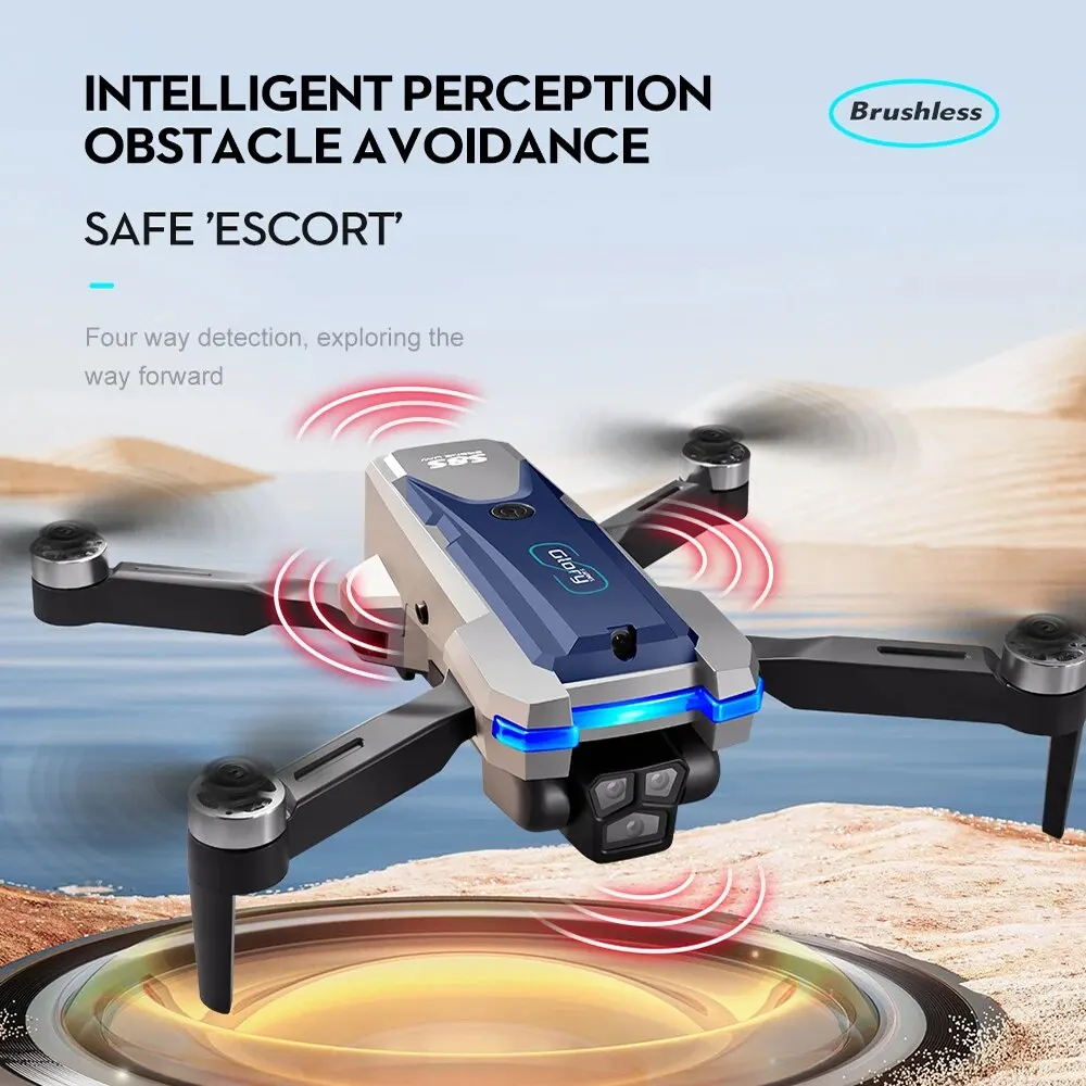 Dobrável RC S8S GPS Drone, 5G  - Drone Rc Holder avaliação e preço