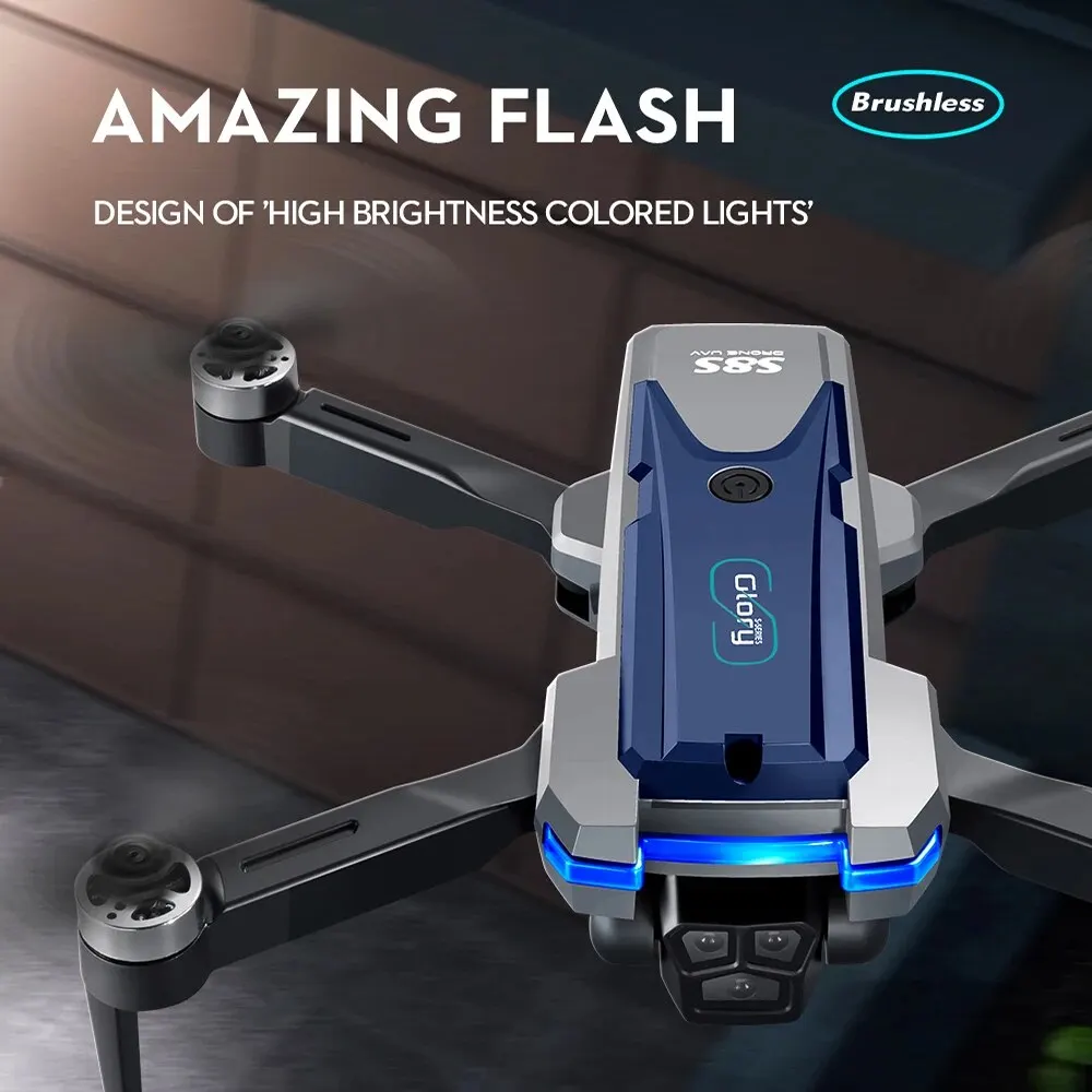 Dobrável RC S8S GPS Drone, 5G  - Drone Rc Holder avaliação e preço