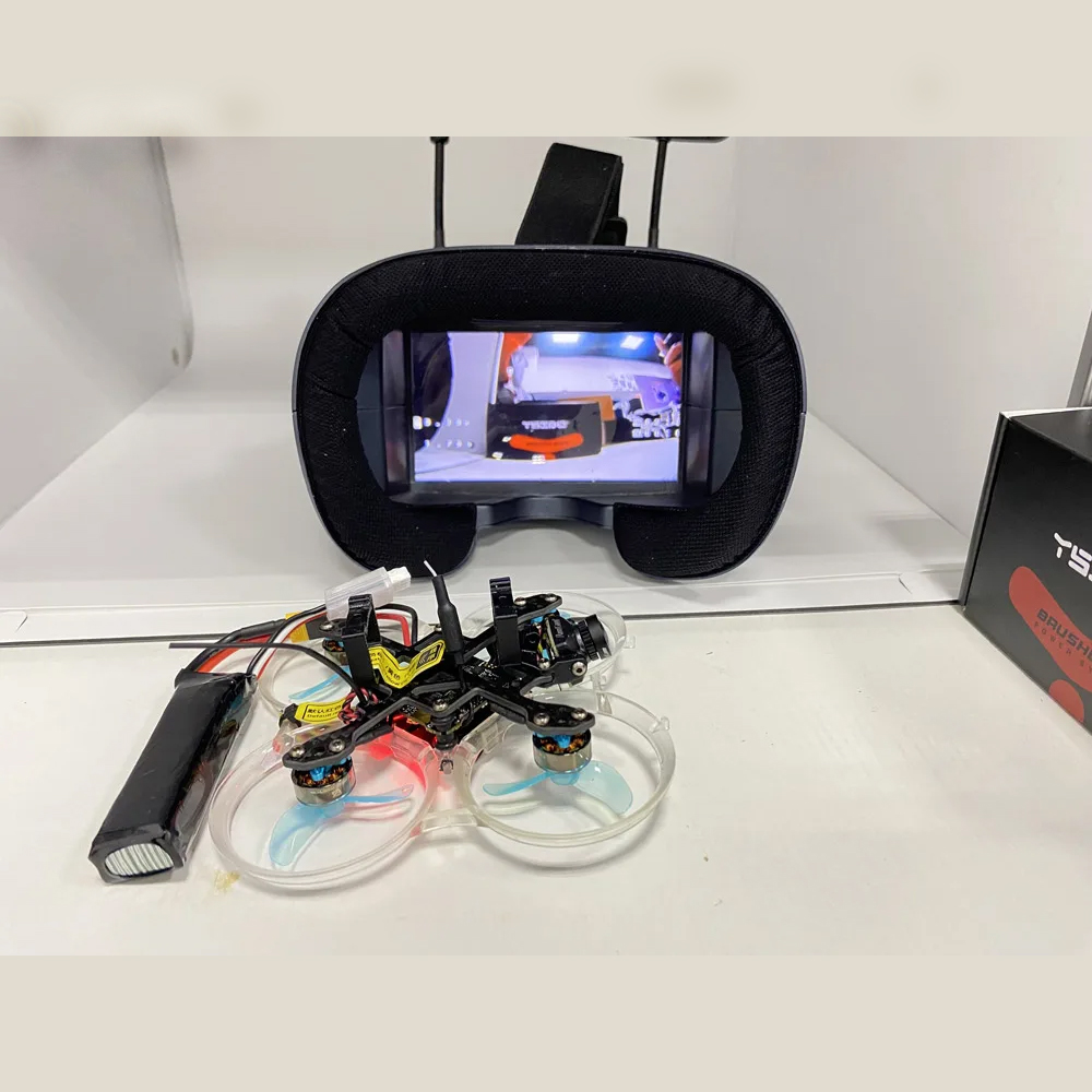 Óculos fpv 008d 5.8g 40ch 4.3  - Fpv Goggles Headset avaliação e preço